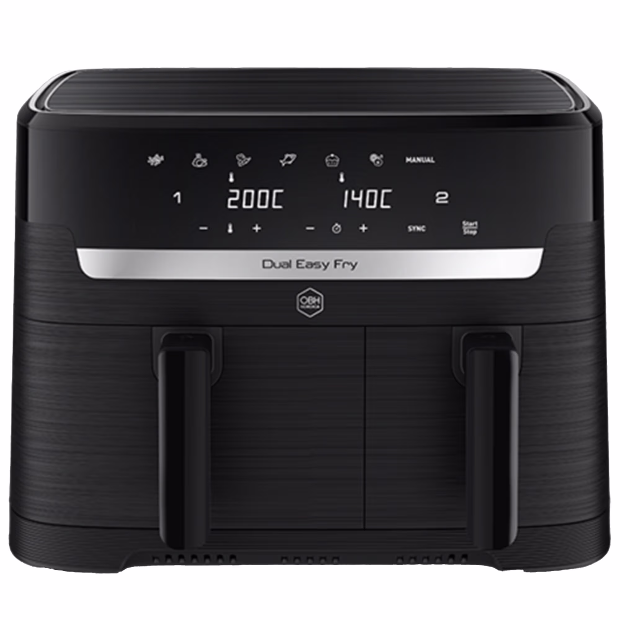 OBH Nordica Easy Fry Dual Airfryer 8,3 liter