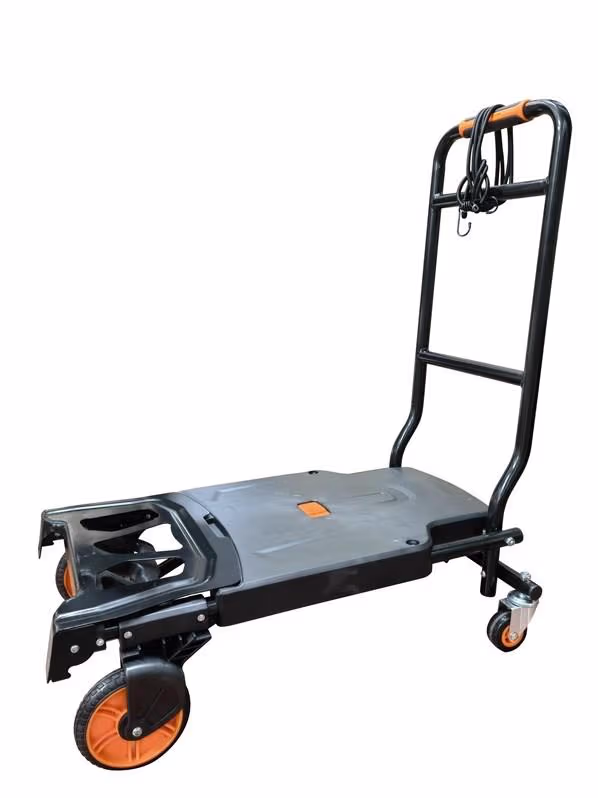 2-i-1 Sammenklappelig Sækkevogn/Transportvogn 150 kg