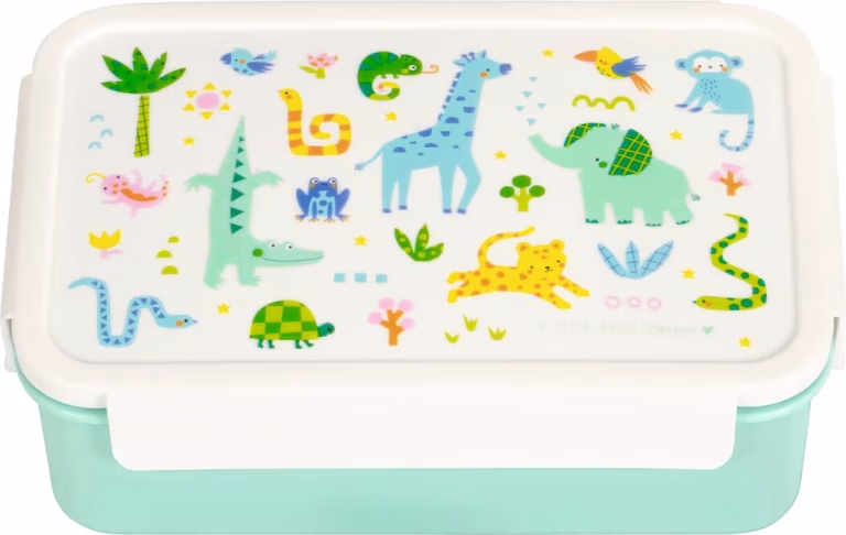 A Little Lovely Company Bento Madkasse Jungle – bedste madkasse i test