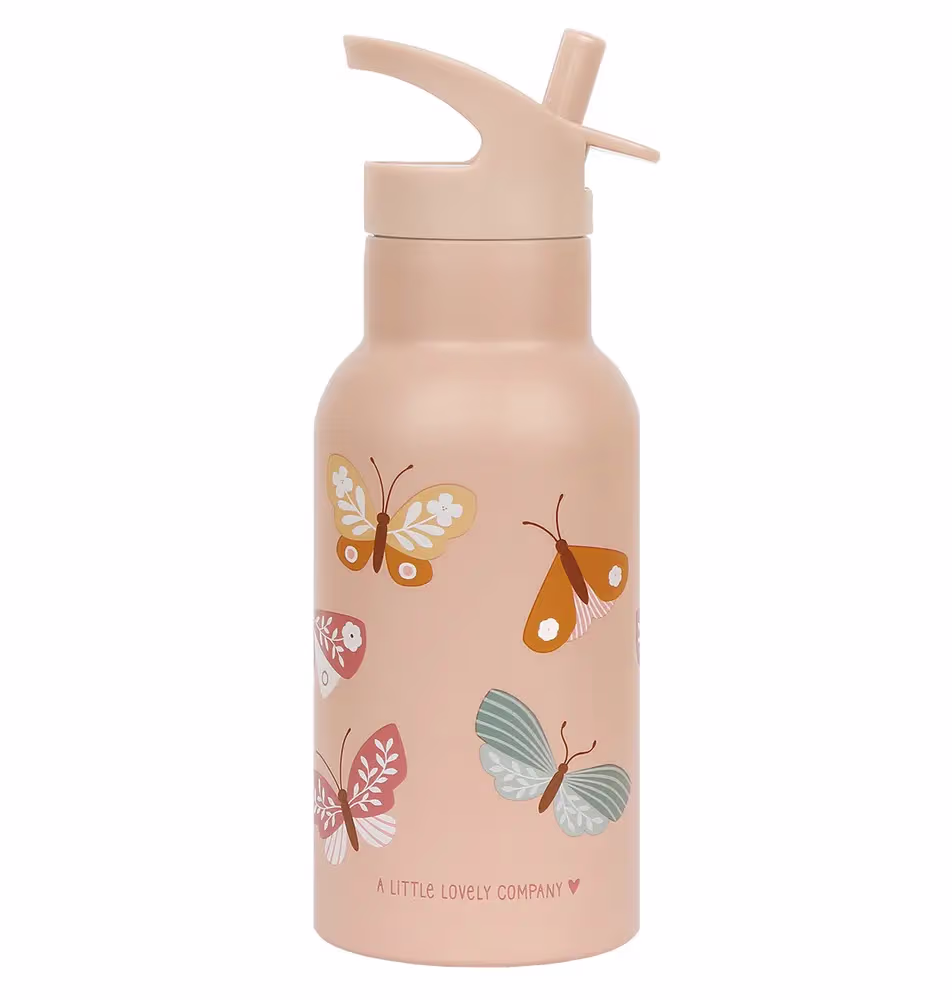 A Little Lovely Company Drikkedunk Stål – Butterflies