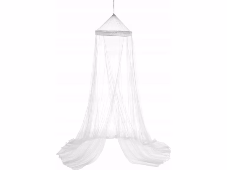 Atmosphera baldakin myggenet over sengen – hvid 60×250 cm