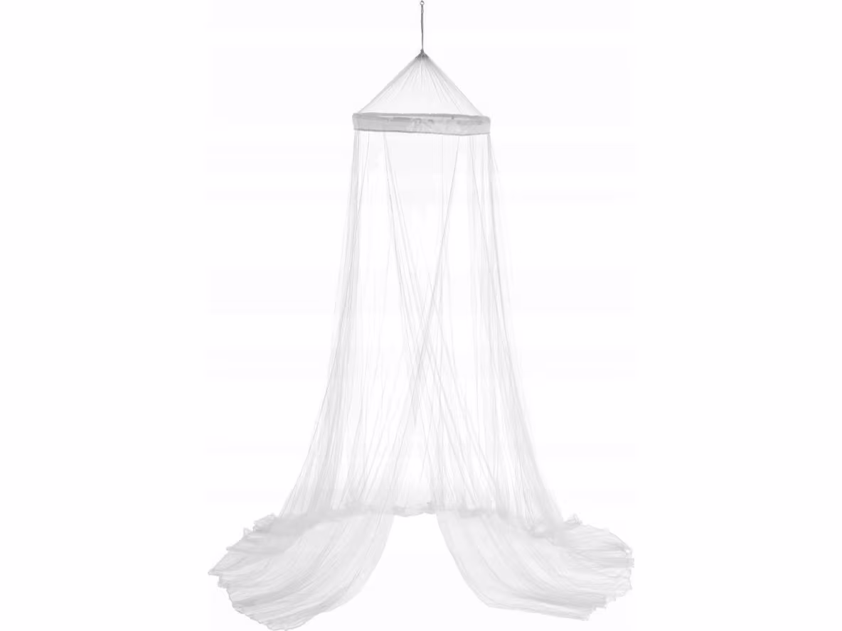 Atmosphera baldakin myggenet over sengen – hvid 60×250 cm
