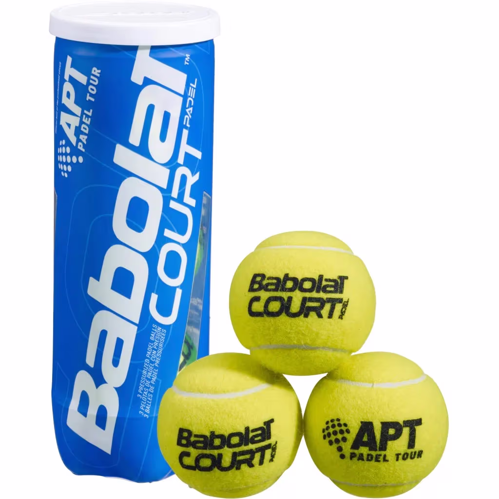 Babolat Court Padelbolde (1 rør)
