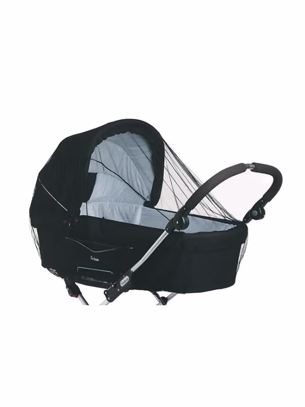 BabyDan myggenet til barnevogn – sort
