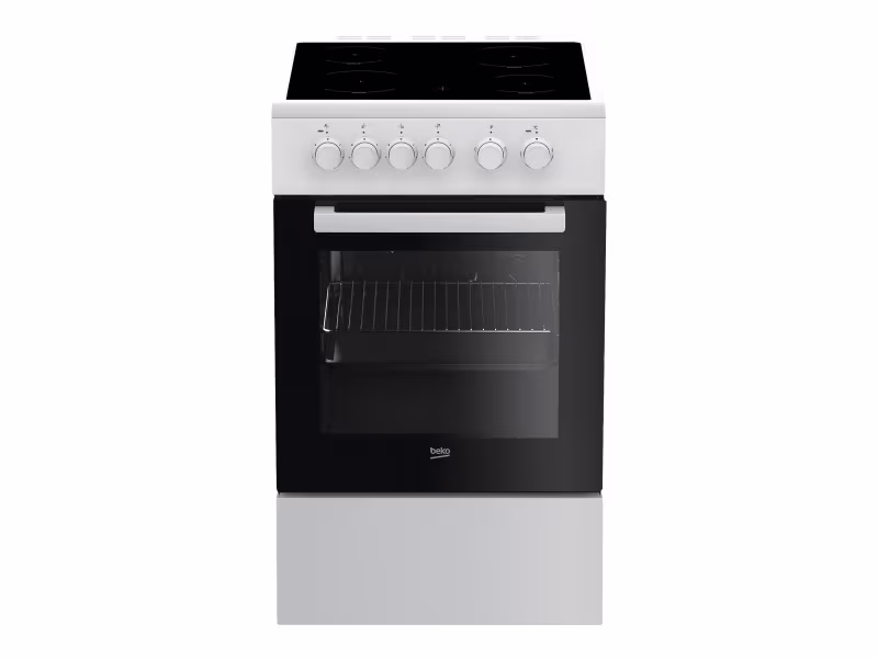 Beko FSS57000GW Fritstående komfur 50 cm – hvid