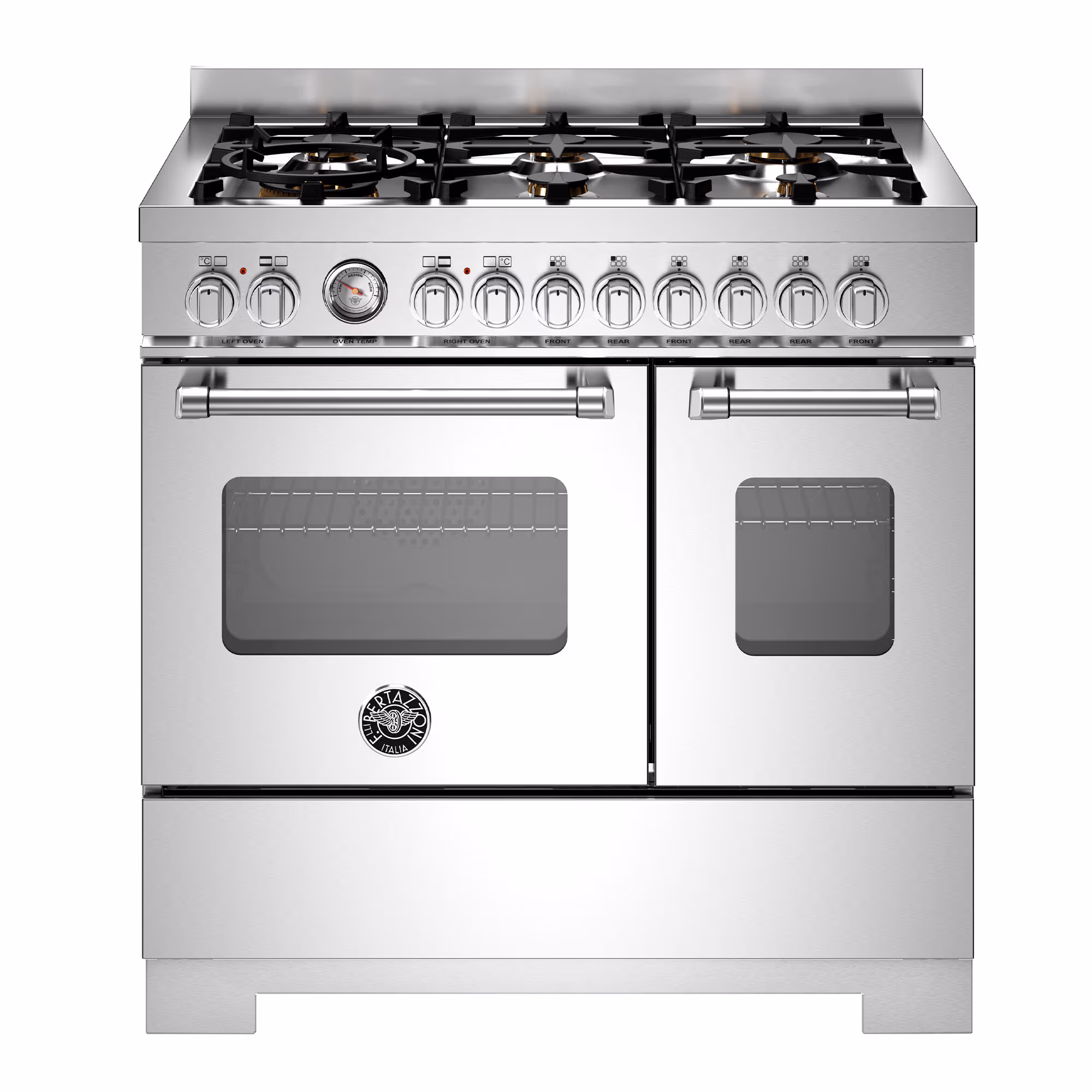 Bertazzoni MAS96L2EXT2 Master gaskomfur 90 cm med 2 ovne