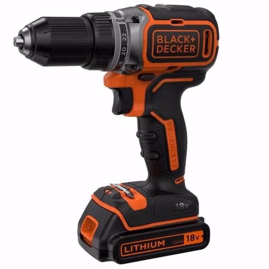 Black & Decker BL186KB 18V børsteløs boremaskine