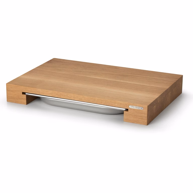 Continenta Skærebræt i eg med skuffe 39 x 27 cm