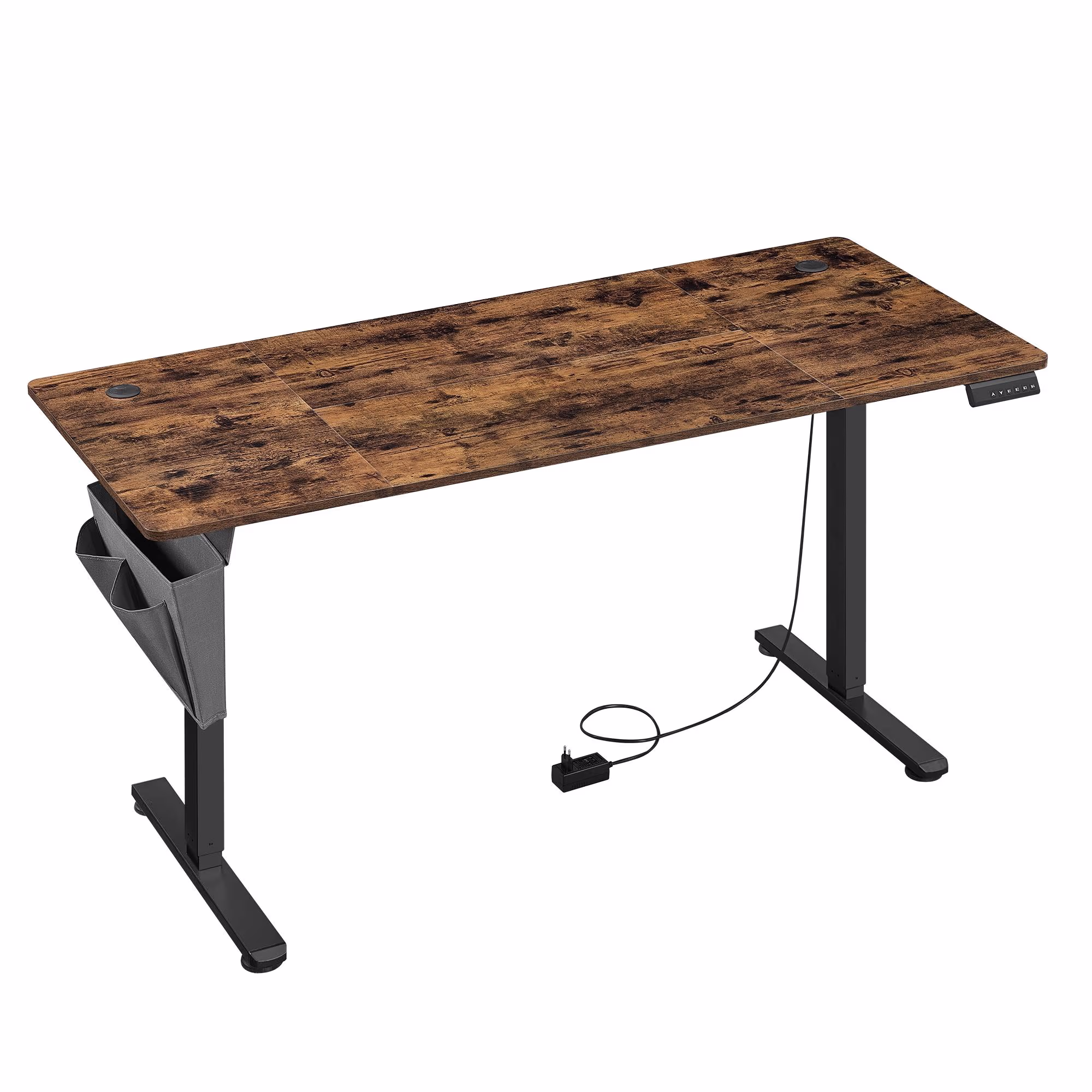 Elektrisk Hæve-Sænkebord 160×70 cm med Memory