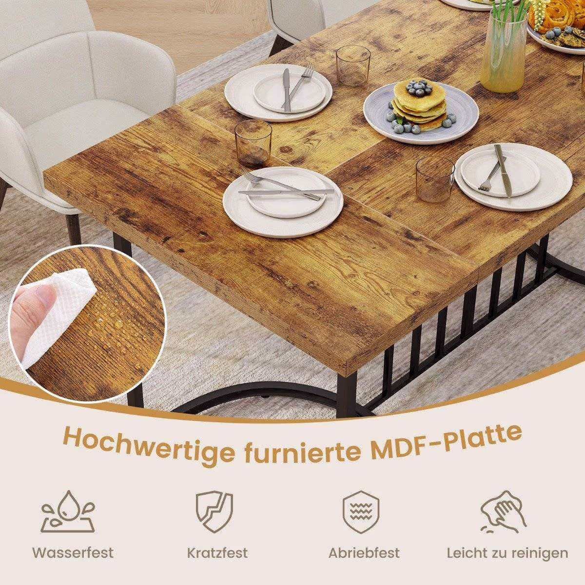Estore Spisebord 180 cm – Rektangulært, 6-8 personer