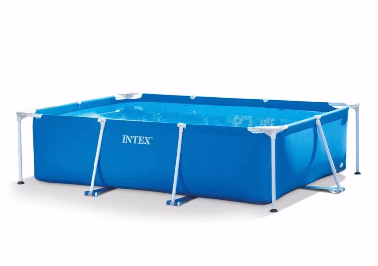 Familiepool 220 × 150 cm – 3-lags PVC (1.662 L)