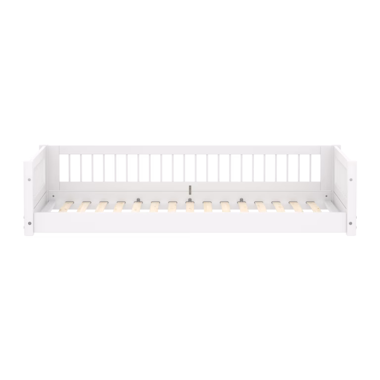 Flexa Montessori Seng 90×200 cm med tremmesider