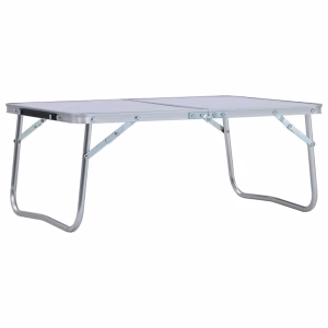 Foldbart campingbord 60 × 40 cm aluminium – bedste campingbord i test