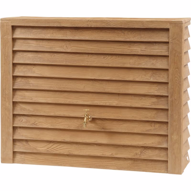 Garantia Woody Regnvandsbeholder 350 L Lys Brun