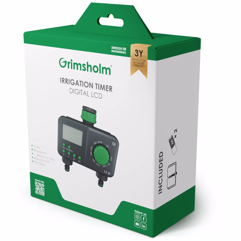 Grimsholm Programmerbar Vandtimer