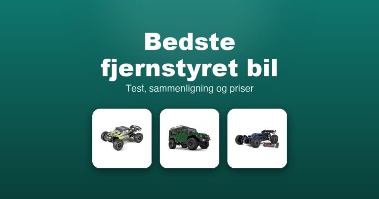 Bedste fjernstyret bil 2026 – guide til de 12 bedste