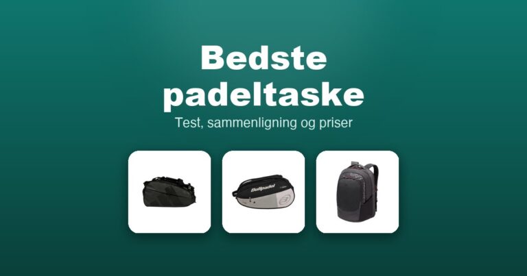 Bedste padeltaske 2026 – guide til de 10 bedste