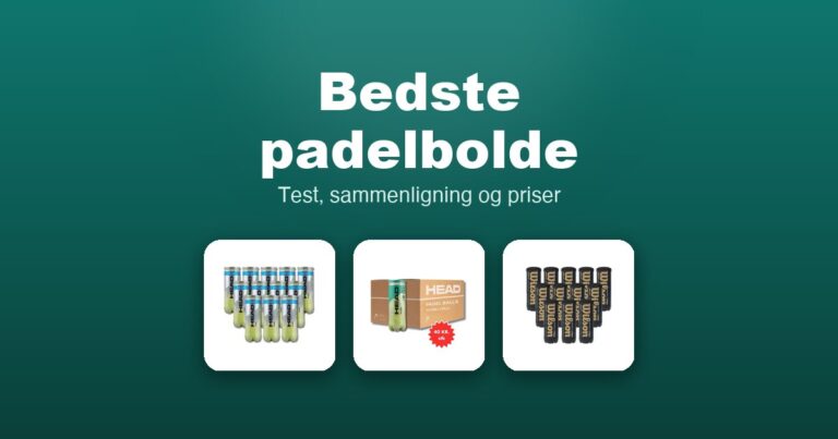 Bedste padelbolde 2026 – guide til de 10 bedste