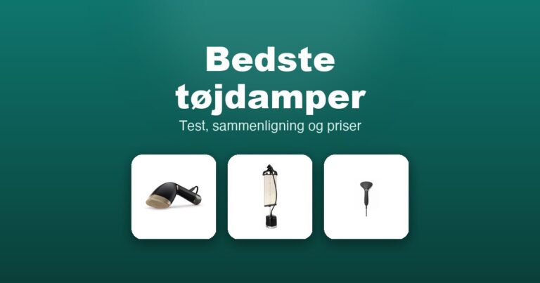 Bedste tøjdamper 2026 – guide til de 10 bedste