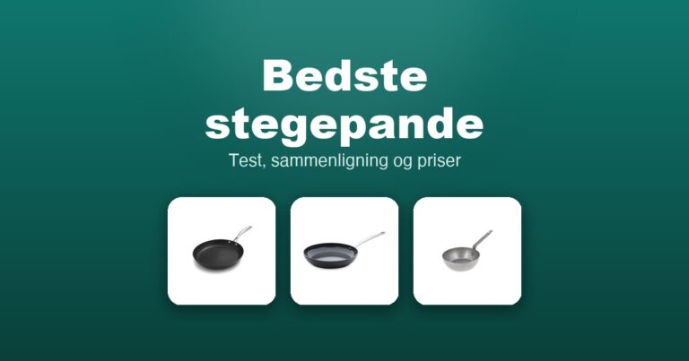 Bedste stegepande 2026 – guide til de 12 bedste
