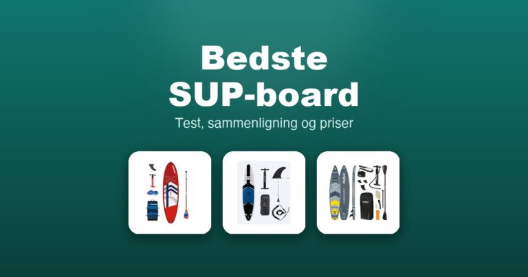 Bedste paddleboard 2026 – guide til de 10 bedste SUP-boards