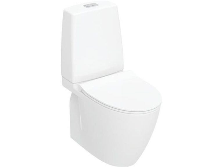 Ifö Spira Art 2.0 gulvstående toilet med TurboFlush