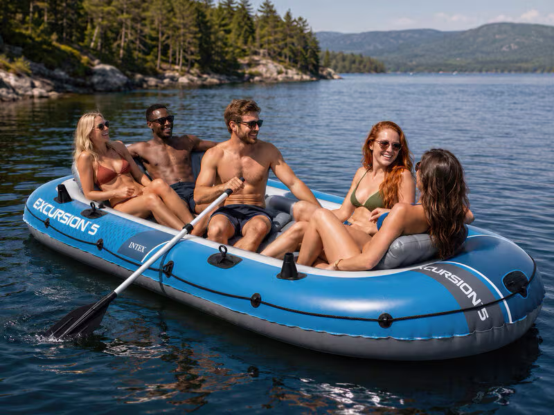 Intex Excursion 5 oppustelig båd – 5 personer