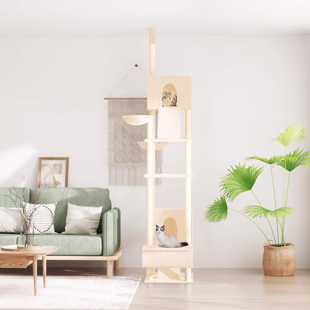 Kradsetræ fra gulv til loft 277-303 cm