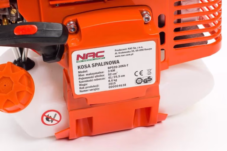 NAC BP520-30KA-T Benzinbuskrydder 52 cc