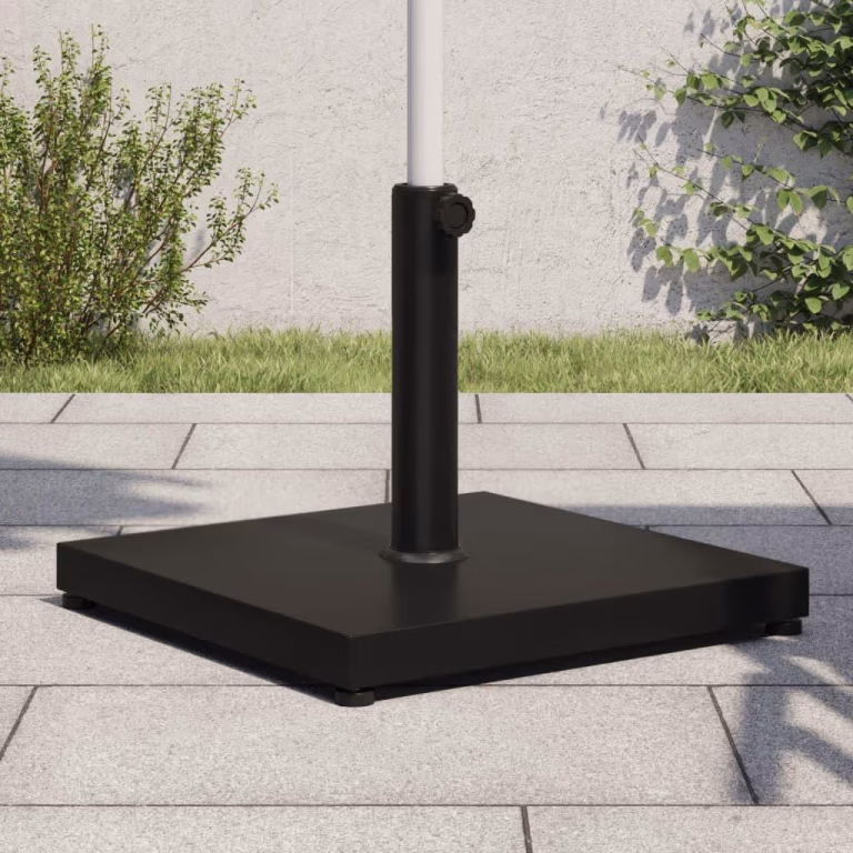 Parasolfod 45×45 cm firkantet 25 kg – Ø32/38/48 mm