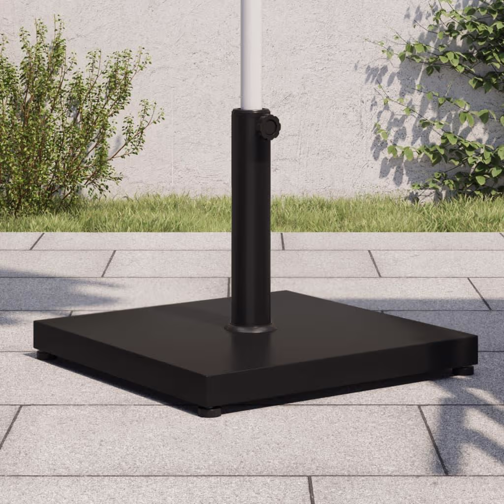Parasolfod 45×45 cm firkantet 25 kg – Ø32/38/48 mm