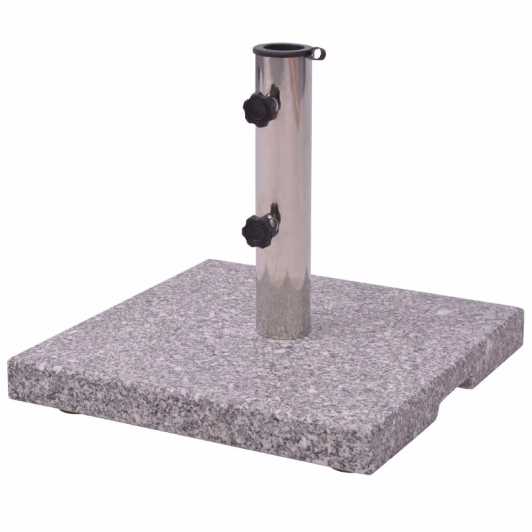 Parasolfod i granit 20 kg – til 38/48 mm pæle