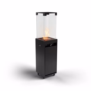 Faro Jet Black Udendørs Gaspejs – bedste pejs i test