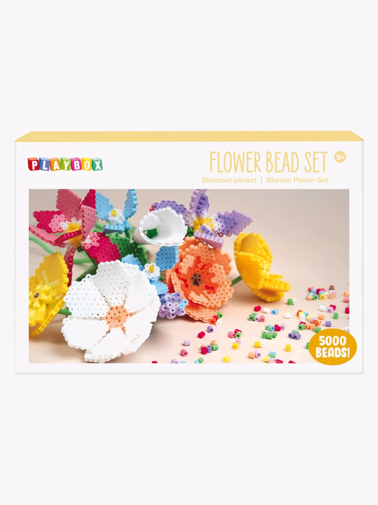 Playbox Perlesæt Blomster – 5.000 stk