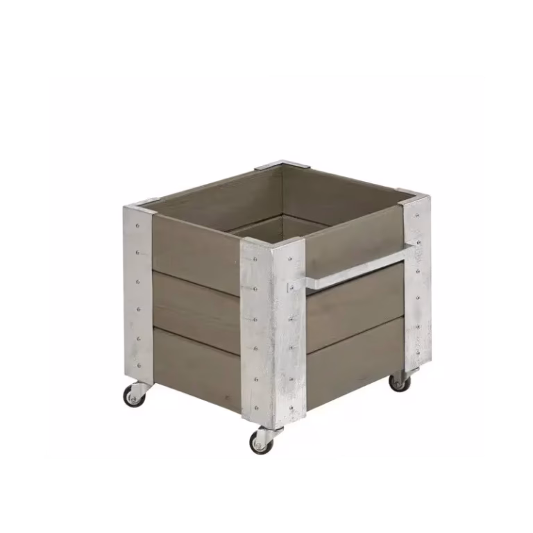 Plus Cubic Blomsterkasse 46 cm med Hjul – bedste blomsterkasse i test