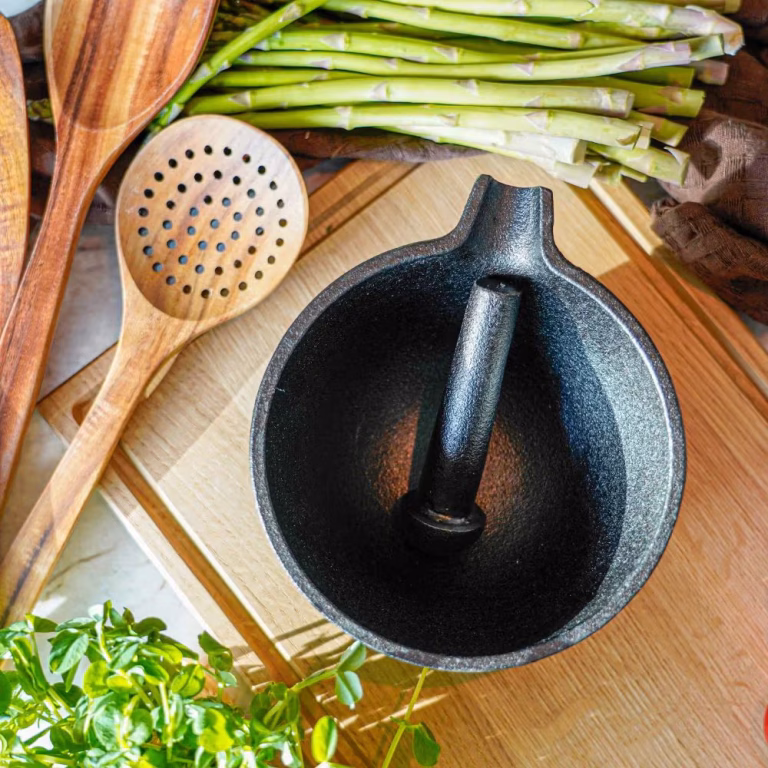 Qookware Pestle & Mortar i støbejern
