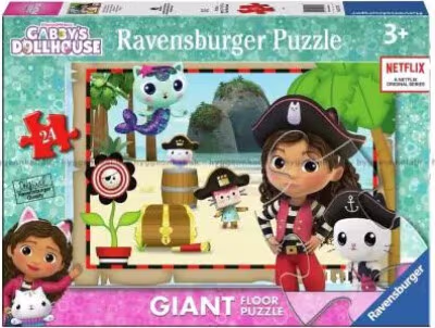 Ravensburger Gabby’s Dollhouse Gulvpuslespil 24 brikker