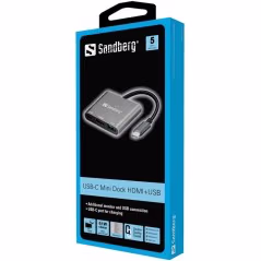 Sandberg USB-C HDMI USB Dockingstation