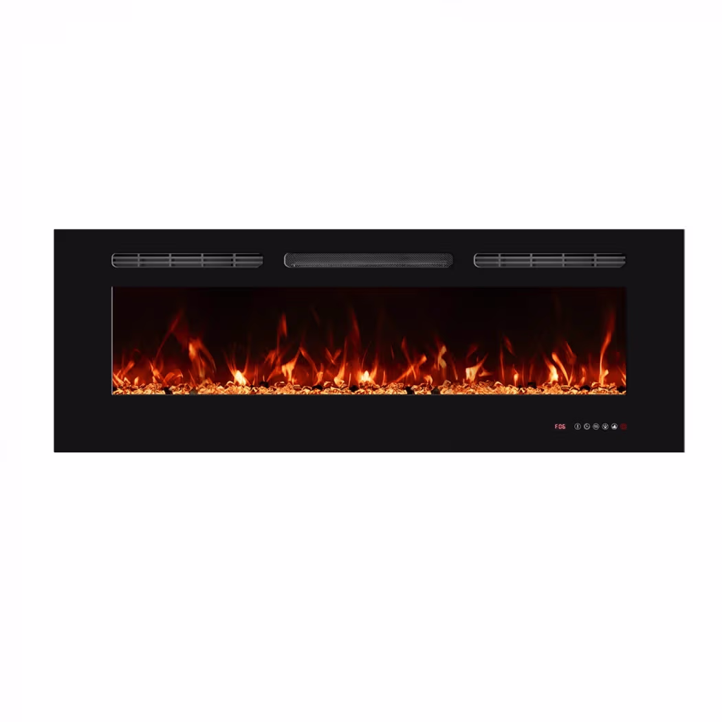 ScandiFlames Titanite 127 cm væghængt elpejs