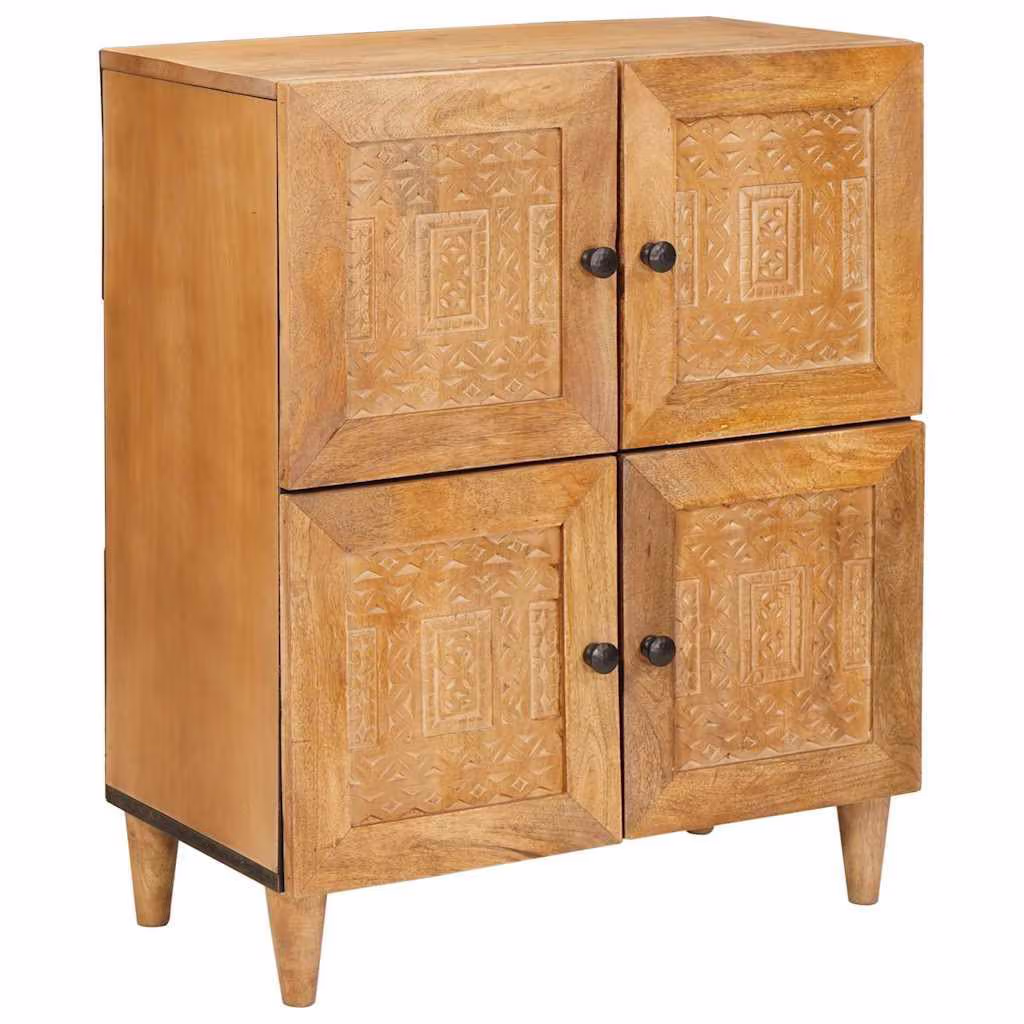 Sideboard i massivt mangotræ – 4 låger