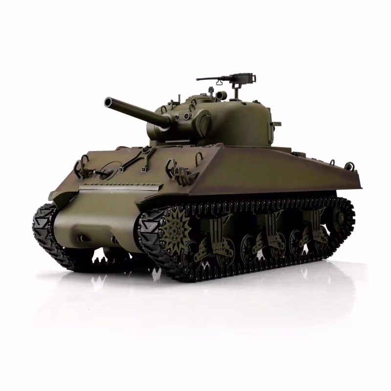 Torro 1/16 RC M4A3 Sherman grøn BB+IR