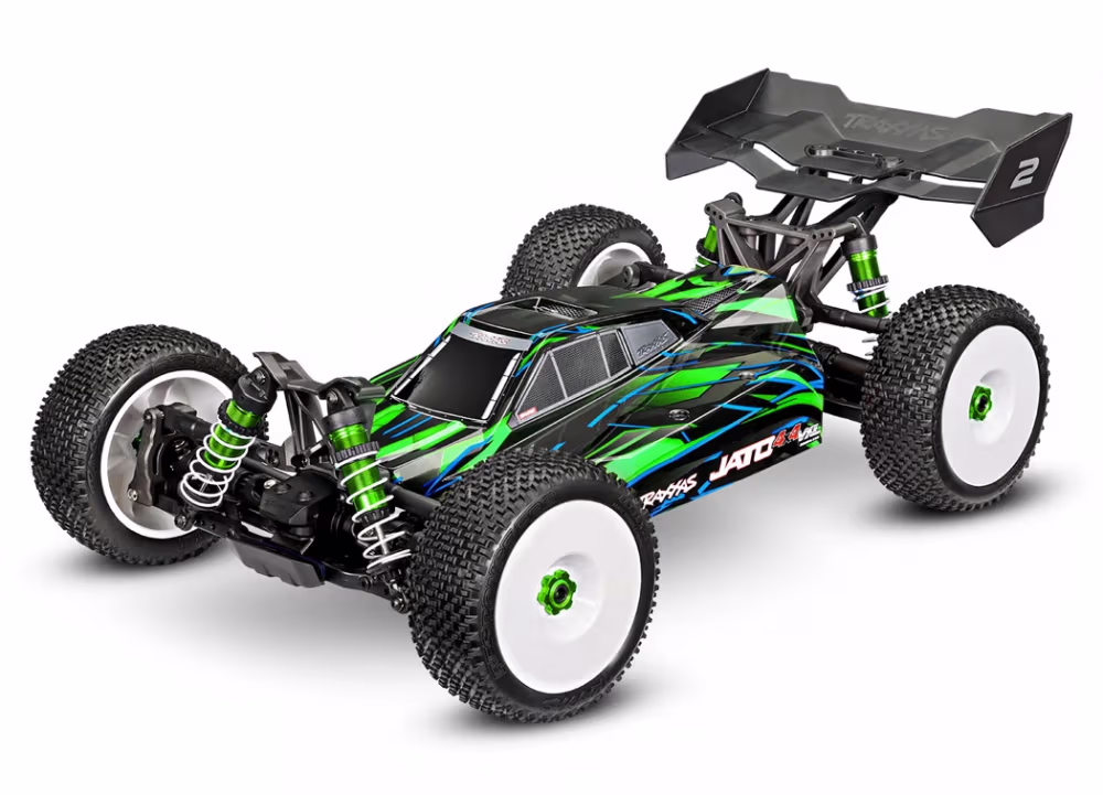Traxxas Jato 4x4 1/8 VXL-4s EHD RTR Grøn