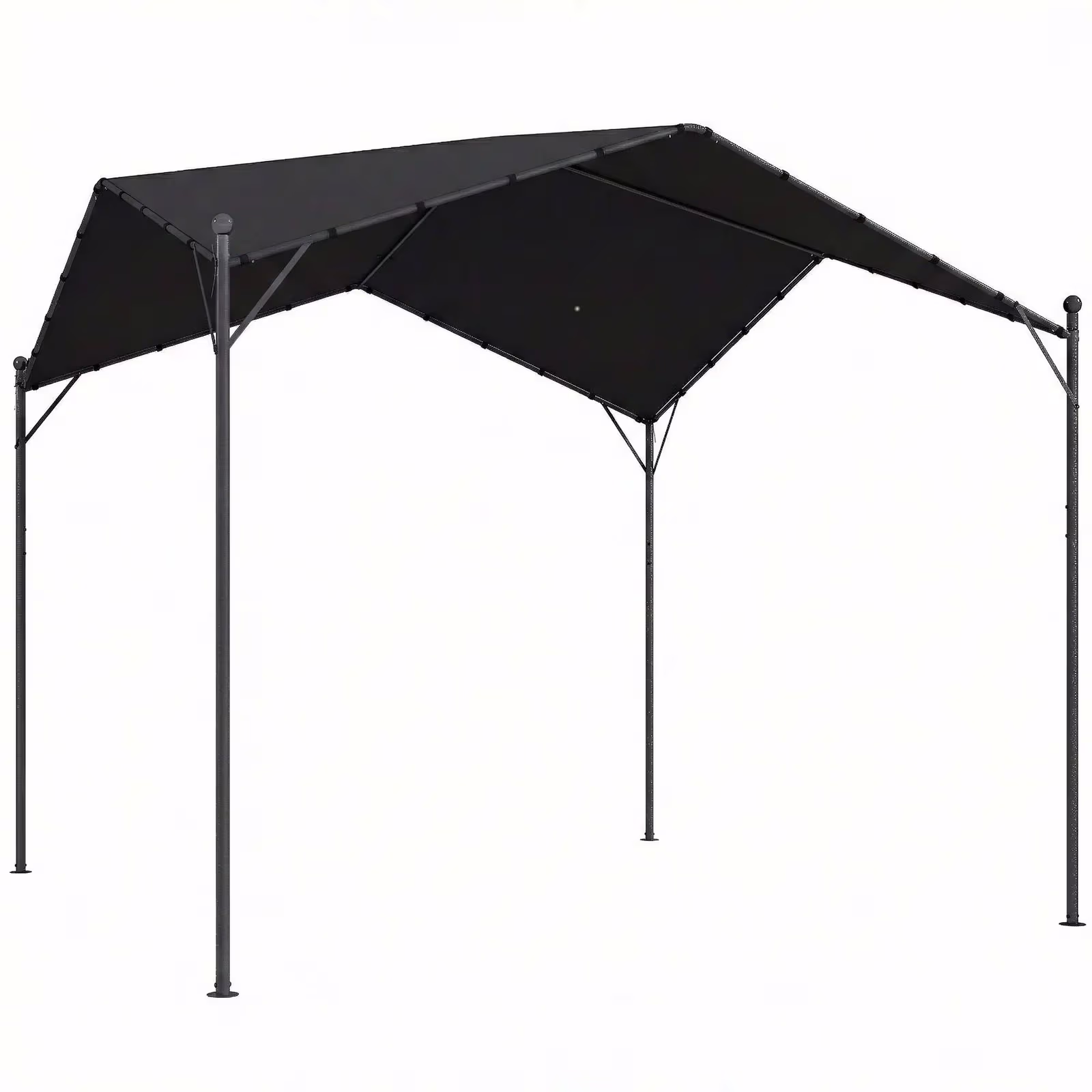 Vandafvisende pergola 3x3 m, stabil og vinterklar