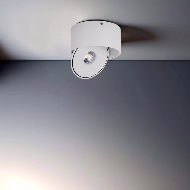 20W justerbar påbygningsspot Ø14,8 cm, CCT