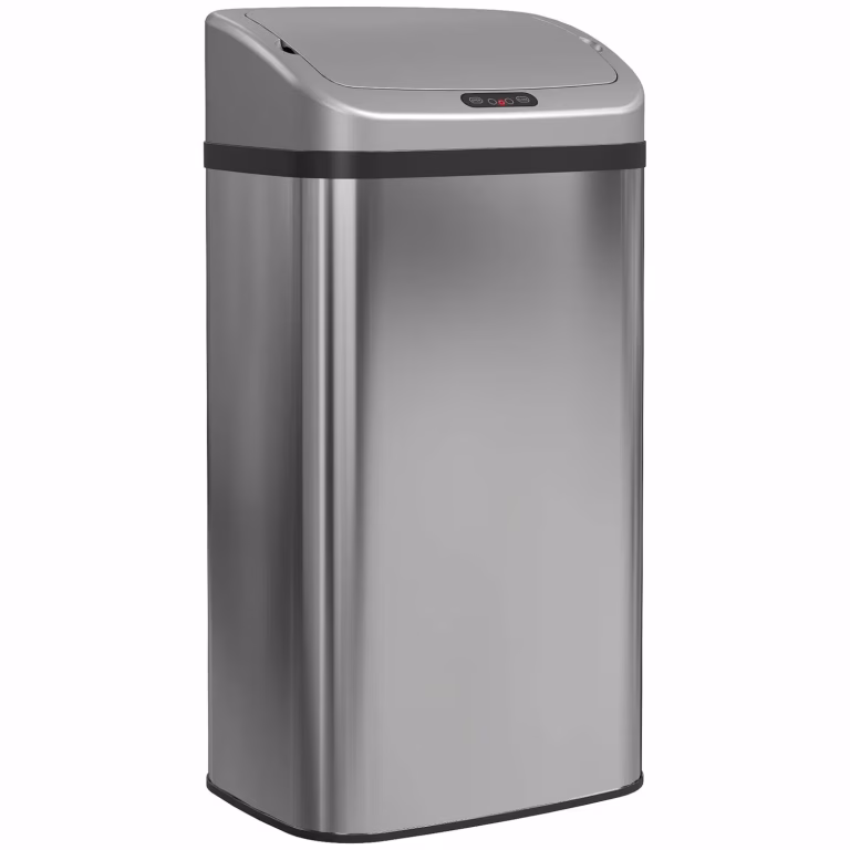 48L Sensor Skraldespand i Rustfrit Stål – bedste sensor skraldespand i test