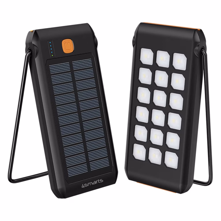 4Smarts TitanPack 10.000 mAh Solcelle Powerbank