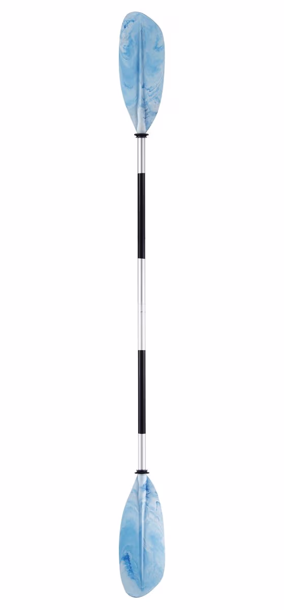 2-delt allround pagaj i aluminium/glasfiber 220 cm