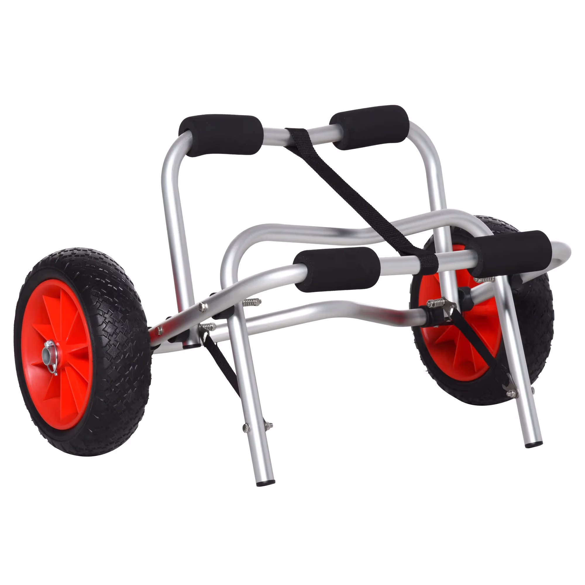 Aluminium Kano-/Kajakvogn Foldbar med Rem, op til 75 kg