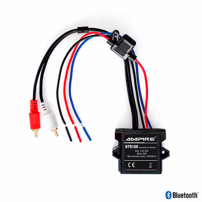 Ampire BTR100 Bluetooth-modtager RCA