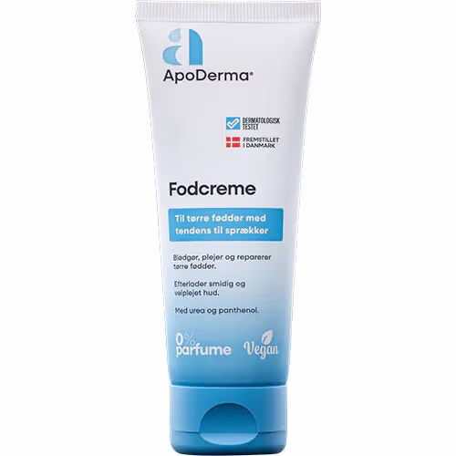 ApoDerma Fodcreme 75 ml – bedste fodcreme i test